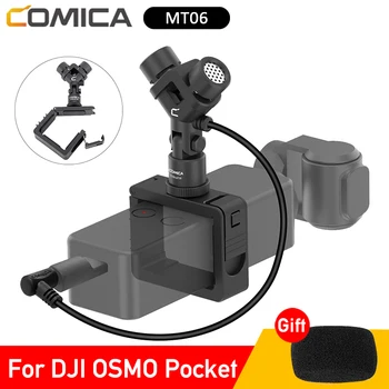 

Comica CVM- MT06 XY Stereo Motion Microphone Cardioid Condenser mic Action Camera Video Dual-Mic for DJI Osmo Pocket (3.5MM TRS)