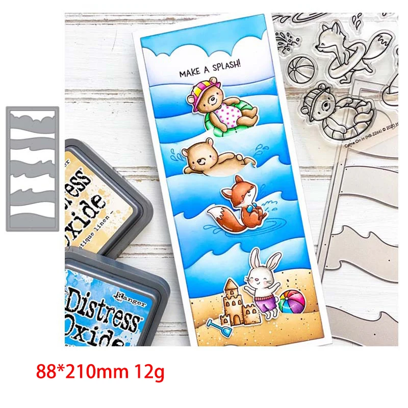 

Rectangular Cloud Frame Metal Cutting Dies Scrapbooking Craft Mold Cut Die Stencil Handmade Paper Card Make Template New Design
