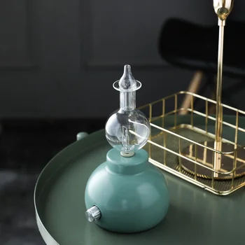 

Household European Electric Glass Aromatherapy Pure Essential Oils Diffuser Air Freshener Humidifier Fragrance Distributor