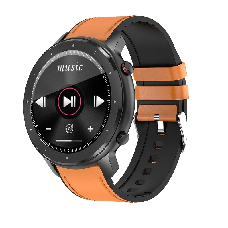 

Heart Rate Monitor Pedometer Fitness Tracker Watch with Bluetooth MP3 player 62KA