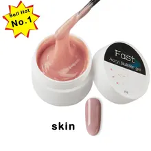 Полигель для ногтей акриловый полигель 25 г розовый белый металл с прозрачными кристаллами УФ светодиодный гель для наращивания