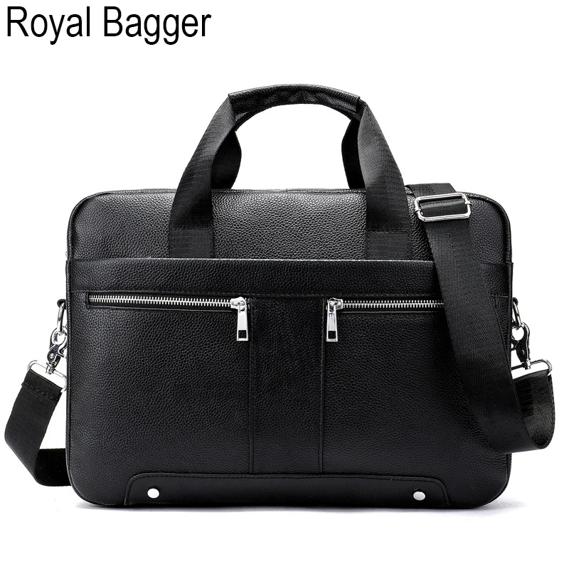 Royal Bagger портфель для ноутбука сумка для мужчин из натуральной коровьей кожи сумка на плечо Европейский Стиль Путешествия