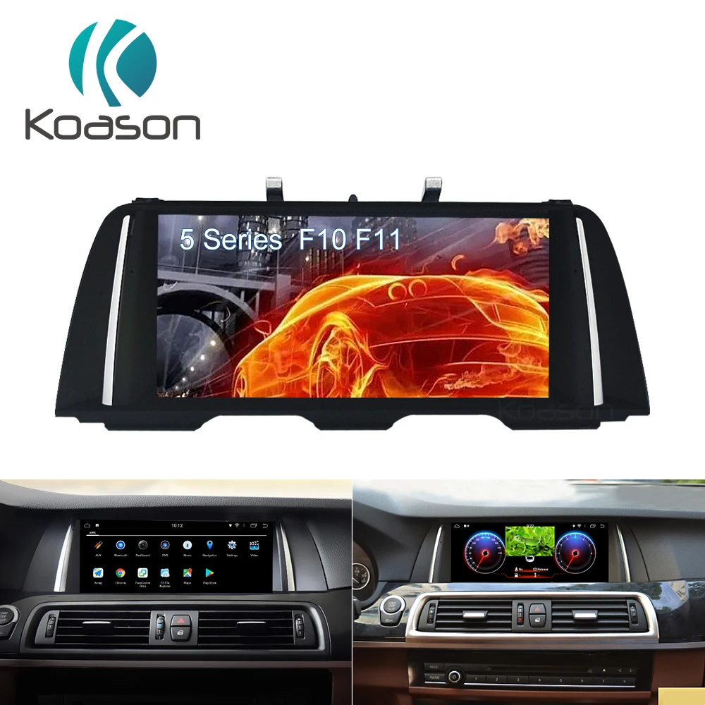 

Koason 10.25"Screen Car Android 9.0 system Octa Core 32G PX6 Multimedia Player for BMW F10 F11 2012-2017 Wifi USB GPS Navigation