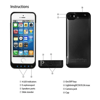 10000 2200mah の電池ケース 6 s 6 s 7 8 電源銀行充電ケース iphone 6 6 s 7 8 プラス x 11pro バッテリー充電器ケースカバー