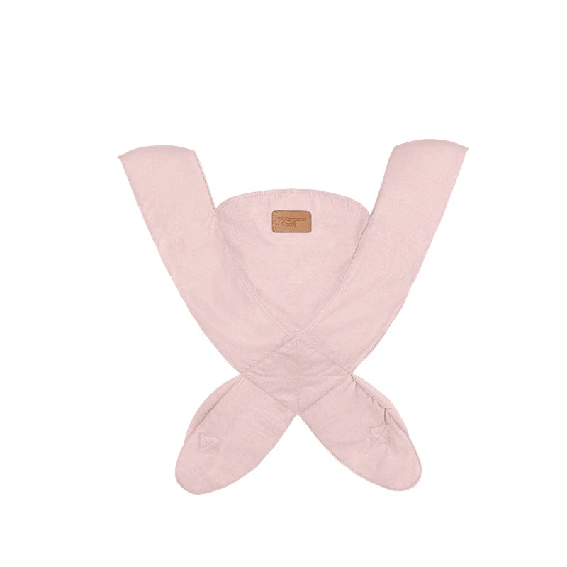 Portable Baby Carrier Breathable Front Facing for mummy Sling Backpack Newborn Waistband Pouch Wrap Kangaroo Easy to carry - Цвет: Pink