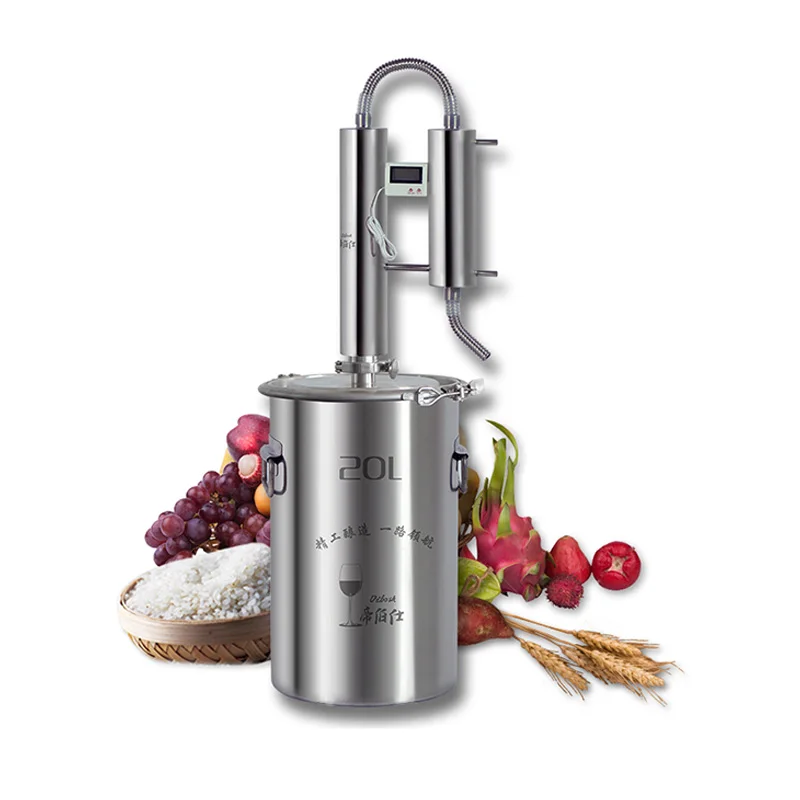 60L Wine Alcohol Ethanol Distiller Guzzle Moonshine Still Stainless Copper Home Brewing Kit | Инструменты