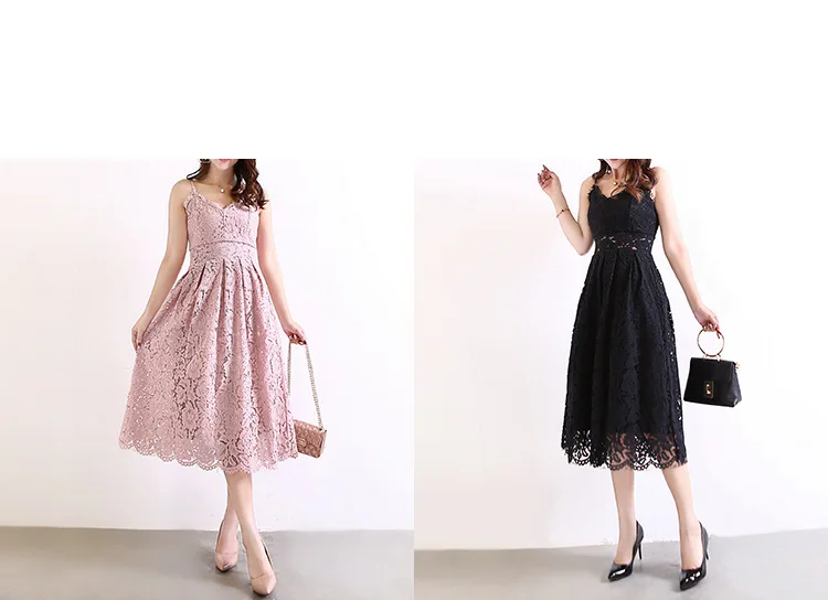 Tansshop Goddess элегантное кружевное приталенное тонкое приталенное платье средней длины с высокой талией и открытой спиной