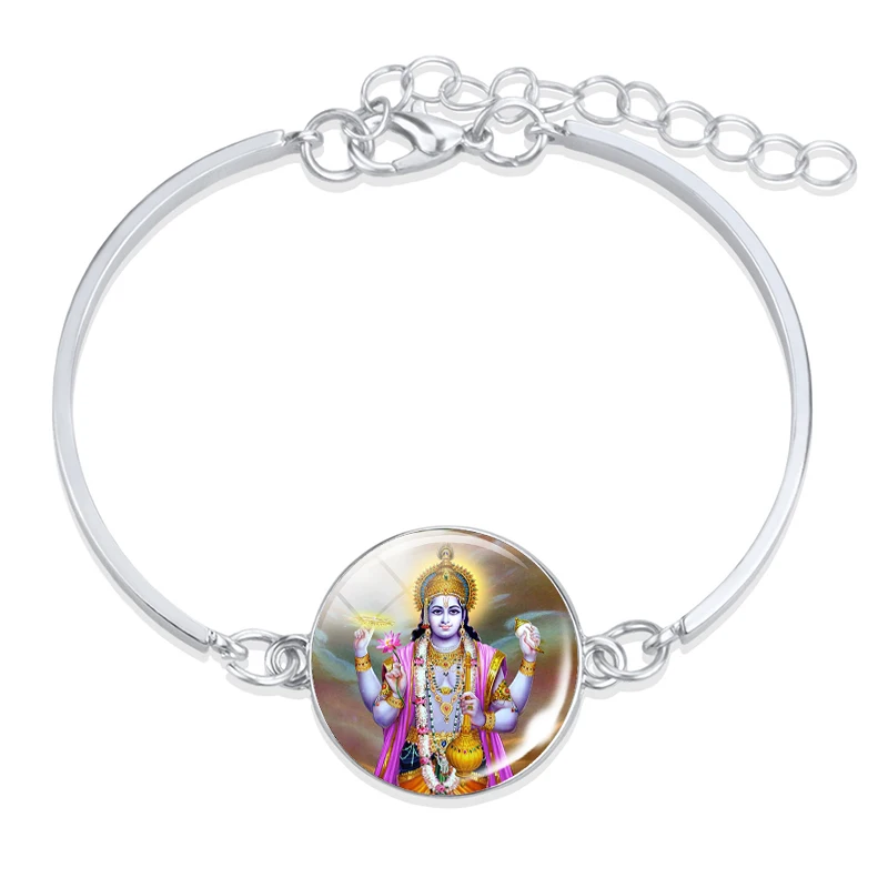 Krishna's Face Bracelet (Kada -- big size)