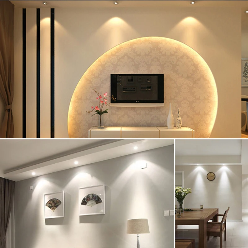 Светодиодная лампа GU10 E27 E14 MR16 3 Вт 5 7 220 в 240 В 6 шт./Лот светодиодная SMD 2835 48