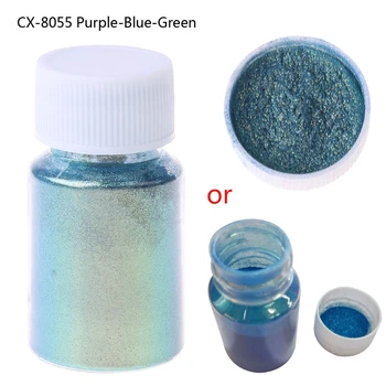 

Mirror Chameleons Pigment Pearlescent Epoxy Resin Glitter Magic Discolored Powder Resin Colorant Jewelry Making Tools