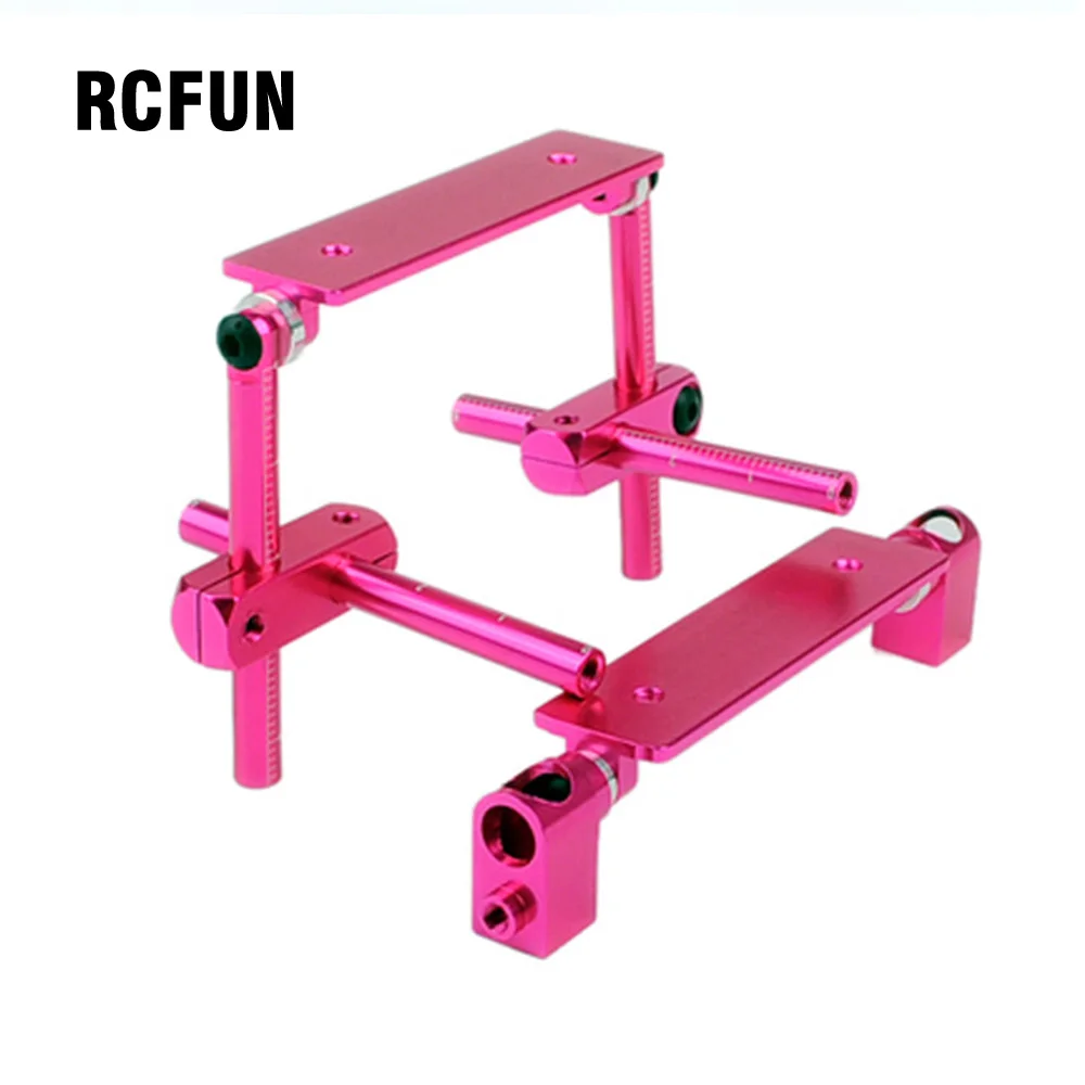

HSP 1set Aluminum Magnetic Stealth Invisible Body Post Mount Kit For 1/10 RC Models Car Drift HSP Sakura D3 XIS ZERO