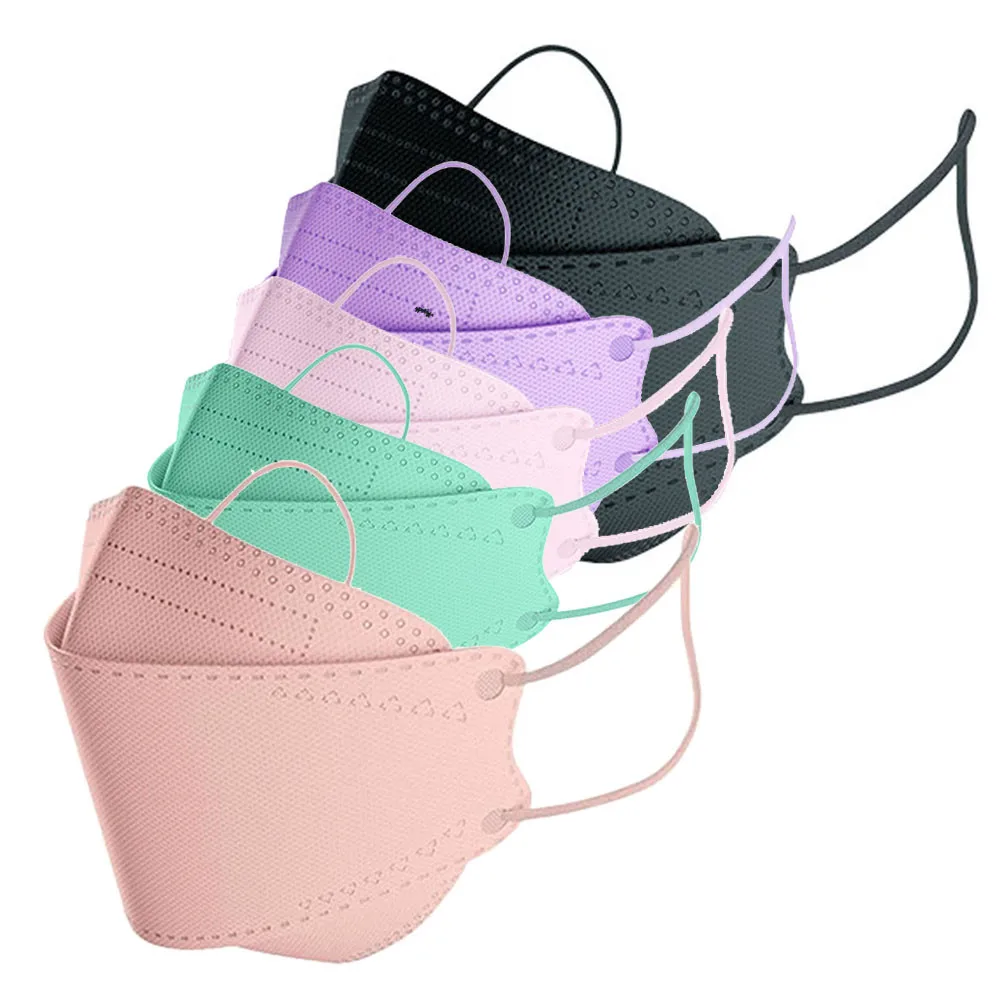 10/50/100pcs Adult FFP2 Mascarillas FPP2 Fish Mask kn95 certificadas mascarilla fpp2 homologada Protective face mask mascherina 4