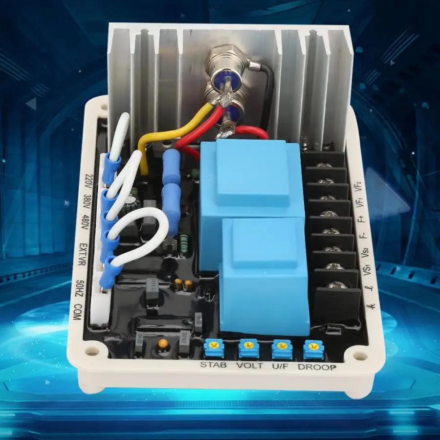 Напряжение контроллер EA15A 2 AVR Регулировка автоматического Напряжение регулятор для бесщеточный генератор 170VDC 50/60Hz Мощность расходные материалы