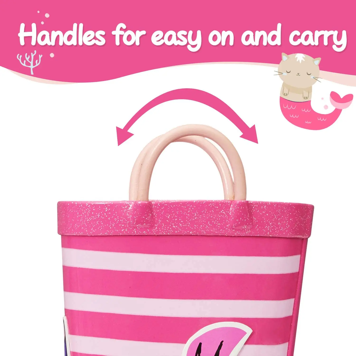 Unicorn Rubber Outdoor Waterproof Rain Boots