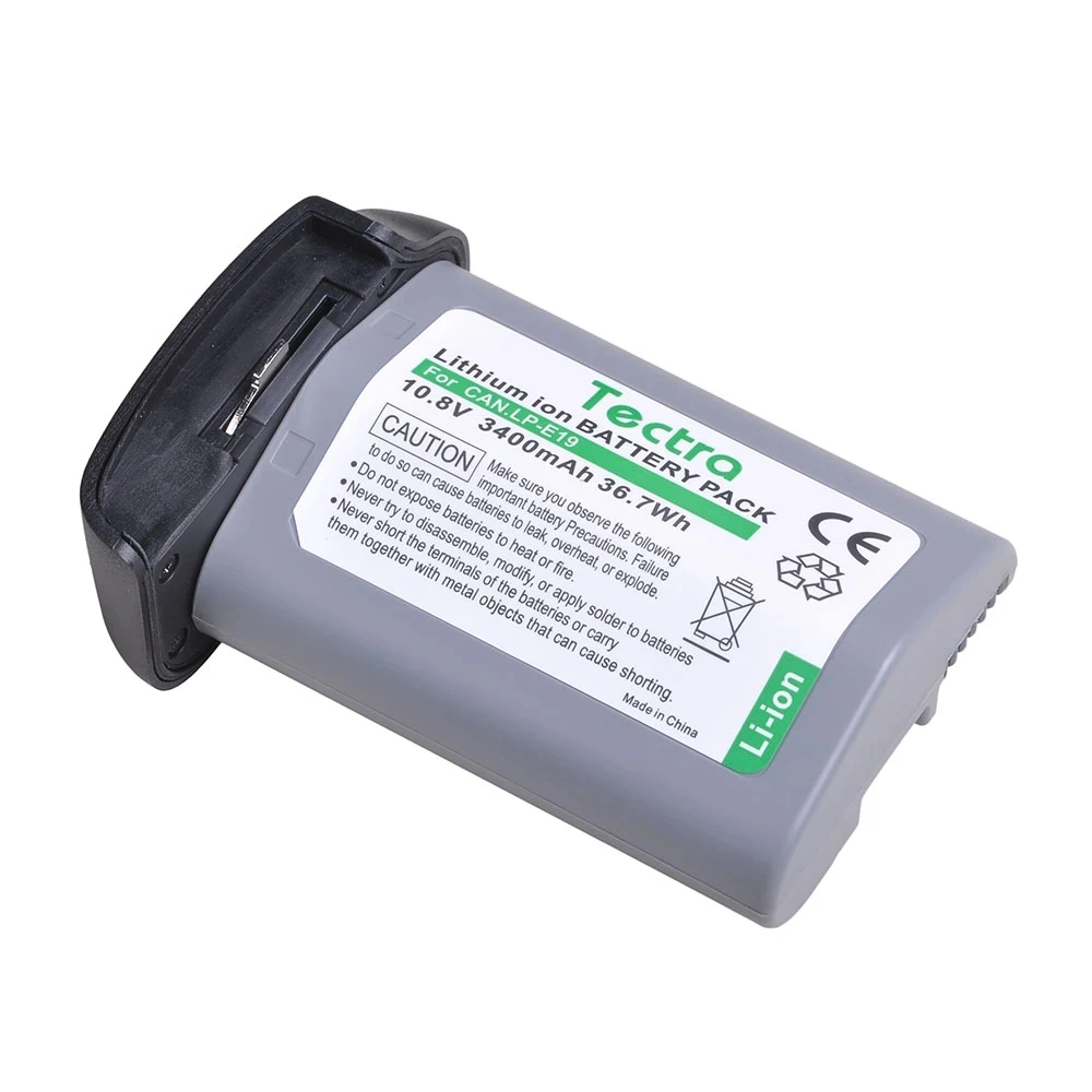 Lp-E19 Batteria Per Fotocamera 10.8V 3400Mah Per Canon Eos 1Dx Mark 2, 1Dx, 1Ds Mark 3, 1D Mark 3, 1D Mark 4 Lp E19 Batteria