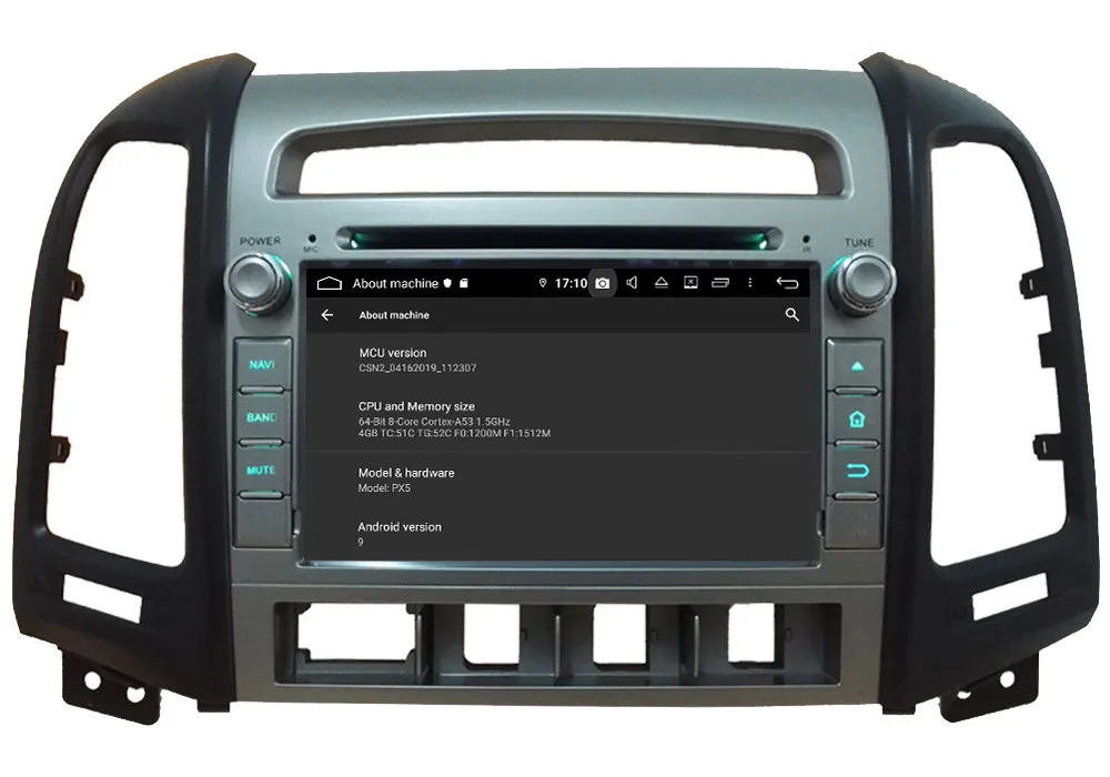 Klyde 4G wifi DSP Android 9 Восьмиядерный 4 Гб ОЗУ 64 Гб ПЗУ BT автомобильный DVD мультимедийный плеер радио для hyundai Santa Fe 4 отверстия 2006-2012