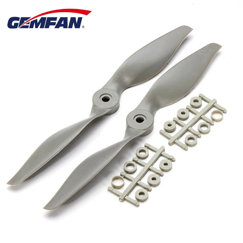 2PCS Gemfan APC Hélice de Nylon 5050 6040 7050 7060 8040 8060 9045 9060 1050 1060 1070 1155 1260 1365 1470 Para RC Avião