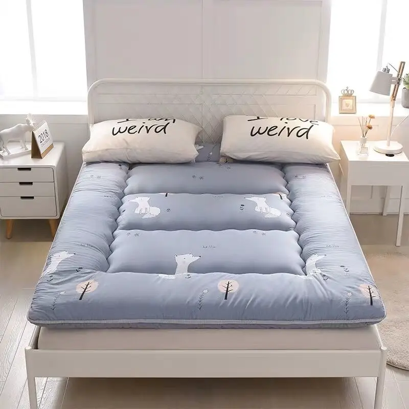 Толстый теплый хлопок складной матрас пол татами спальни для взрослых мягкий