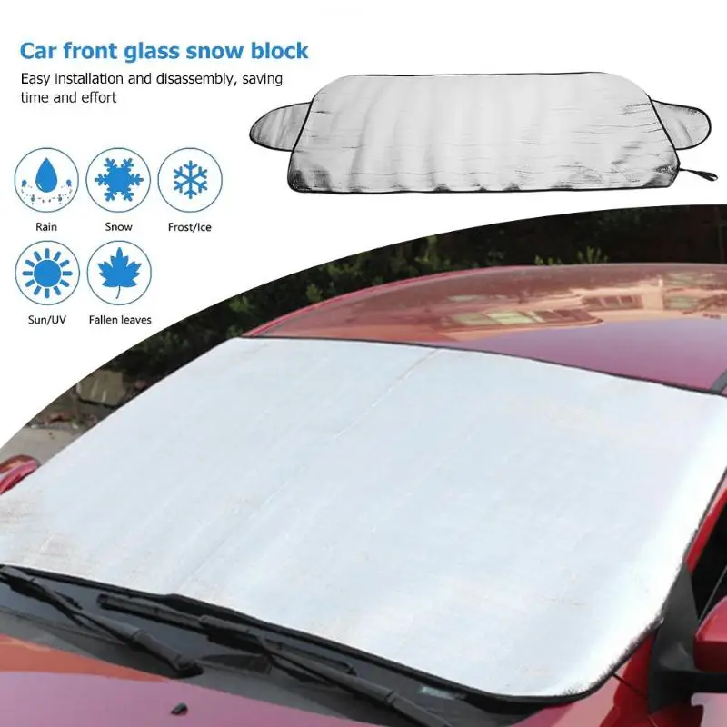

59x28 inch Winter Car Windshield Cover Auto Snow Ice Frost Shield Sun Shade