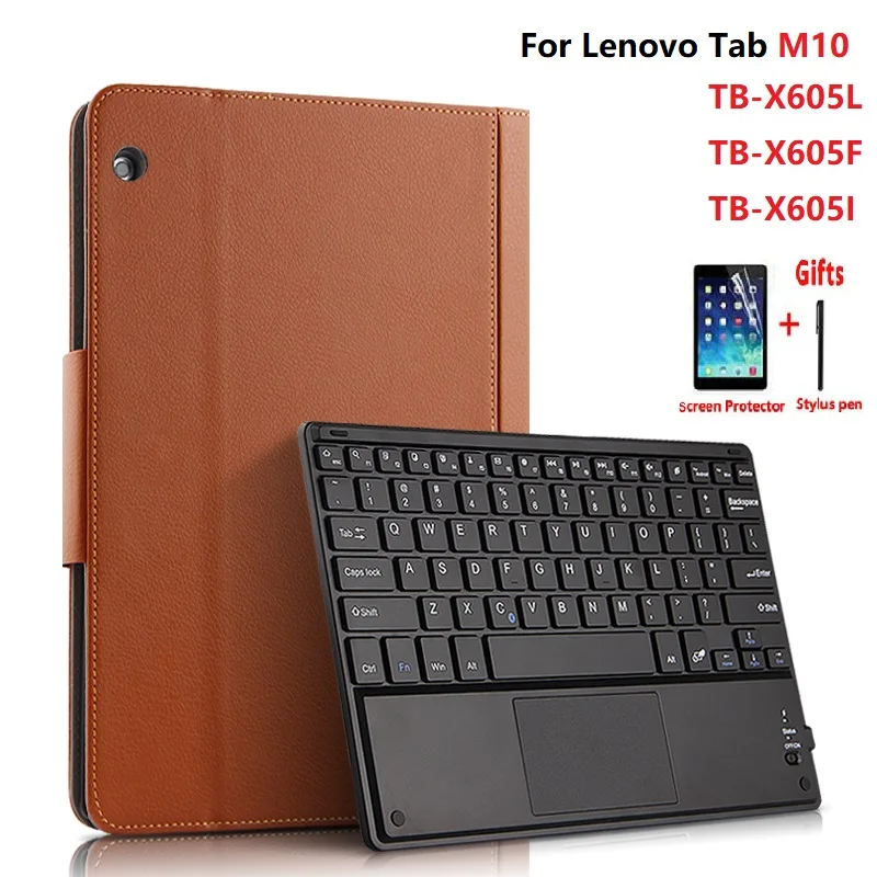 Съемный чехол для беспроводной Bluetooth клавиатуры Lenovo Tab M10 M 10 ТБ X605L TB X605F i 1