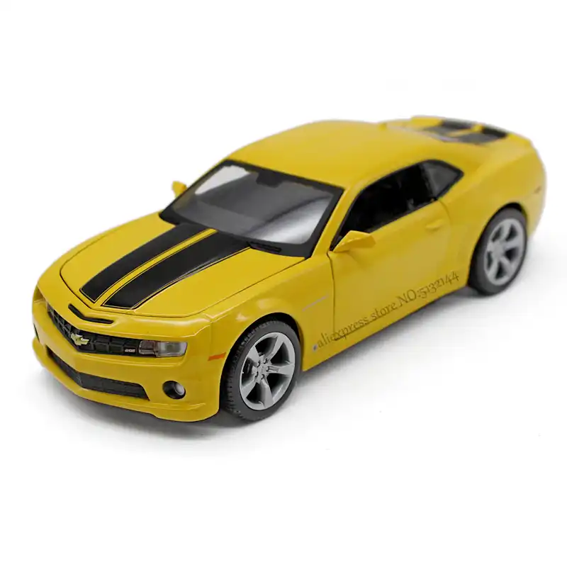 Модель автомобиля Maisto 1:24 для Chevrolet Camaro Bumblebee игрушечная машинка из сплава с