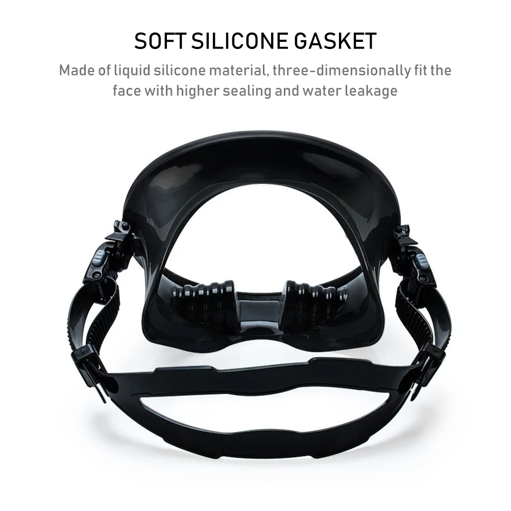 Anti-fog Diving Mask Snorkelling Full Mask Snorkel Set 180 Panoramic