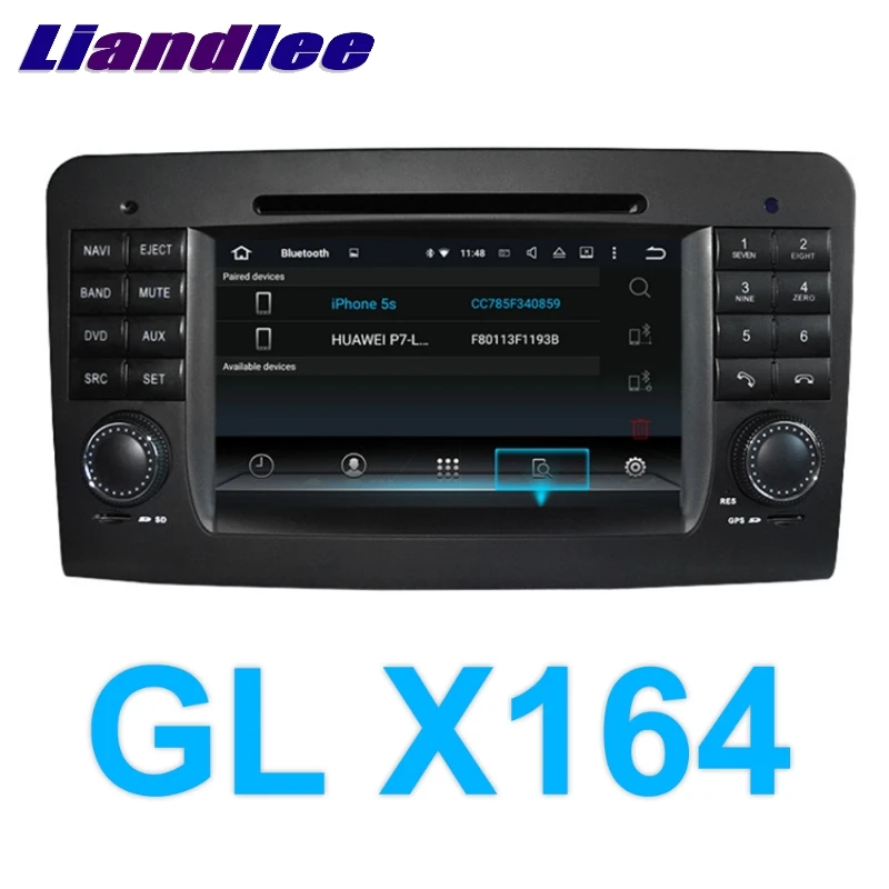 Liandlee автомобильный мультимедийный плеер NAVI для Mercedes Benz MB GL X164 GL350 GL450 Comand NTG CarPlay TPMS Стерео gps навигация