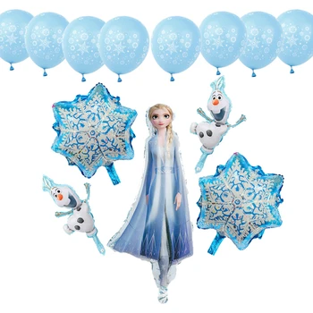 

Large Size Modeling Aisha Princess Set Frozen Birthday Party Decorative Decorative Balloon