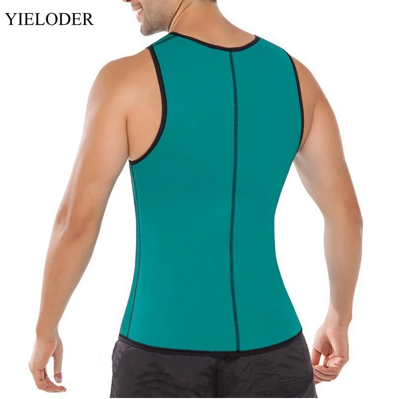 

Mens Sweat Body Shaper Vest Tummy Fat Burner Slimming Sauna Tank Top Weight Loss Shapewear Blac 008