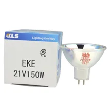 10 шт. KLS EKE 21V150W AOI микроскоп волоконно-оптический светильник, GX5.3 21 в 150 Вт галогенная лампа