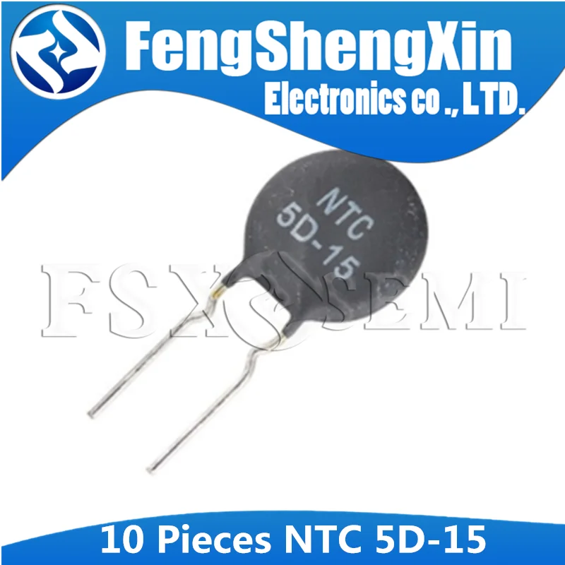 2 Piezas De Ntc Termistor 5D-15 5OHM Nuevo Ya En Italia