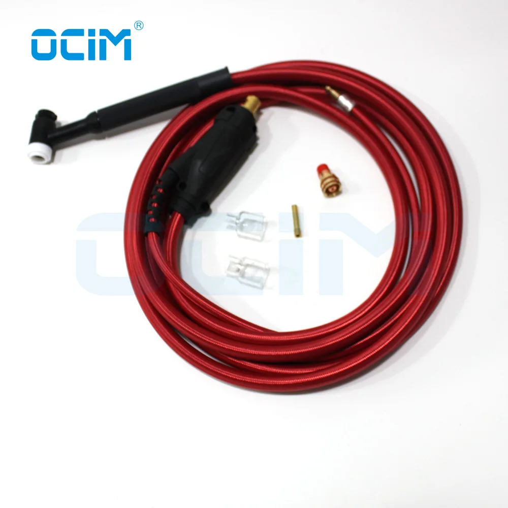 Комплект стаканов TIG Pyrex сварофонарь 35-70 СОЕДИНИТЕЛЬ 4 м WP-17 WP-17V WP-17F | Инструменты