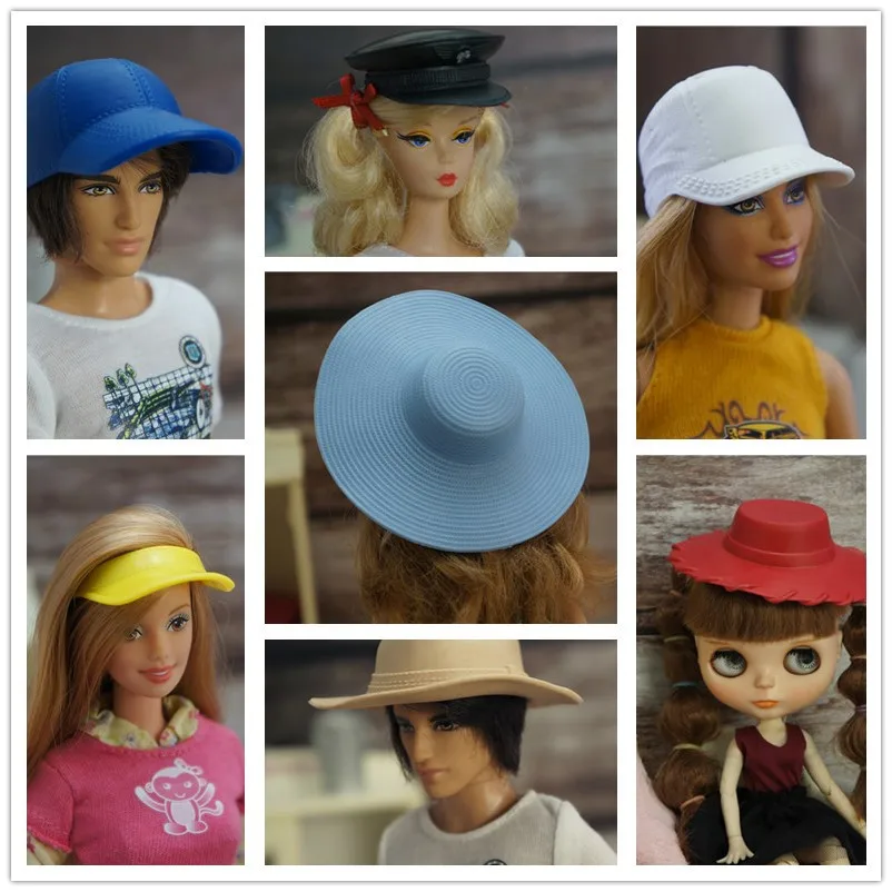 Original hat doll accessories for 30cm barbie xinyi fr2 blythe ken / Baseball cap sunhat | Игрушки и хобби