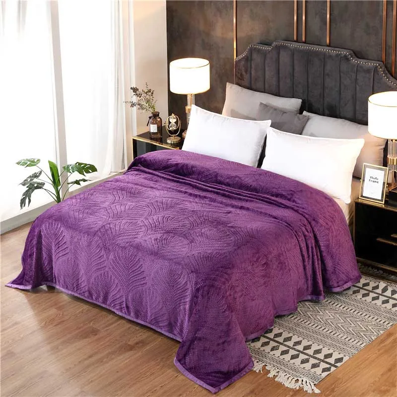 Зимний теплый флисовый плед для кровати диван плюшевое постельное белье мягкое легкое покрывало для детей взрослых одеяло манты