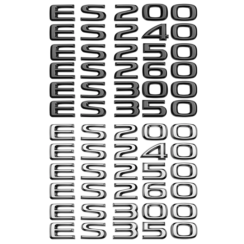 スカルロゴ付きの車用ネームプレートステッカー Nexus Es300 Es350 Es0es240 Es250 Es260用のモダンなステッカー Car Stickers Aliexpress