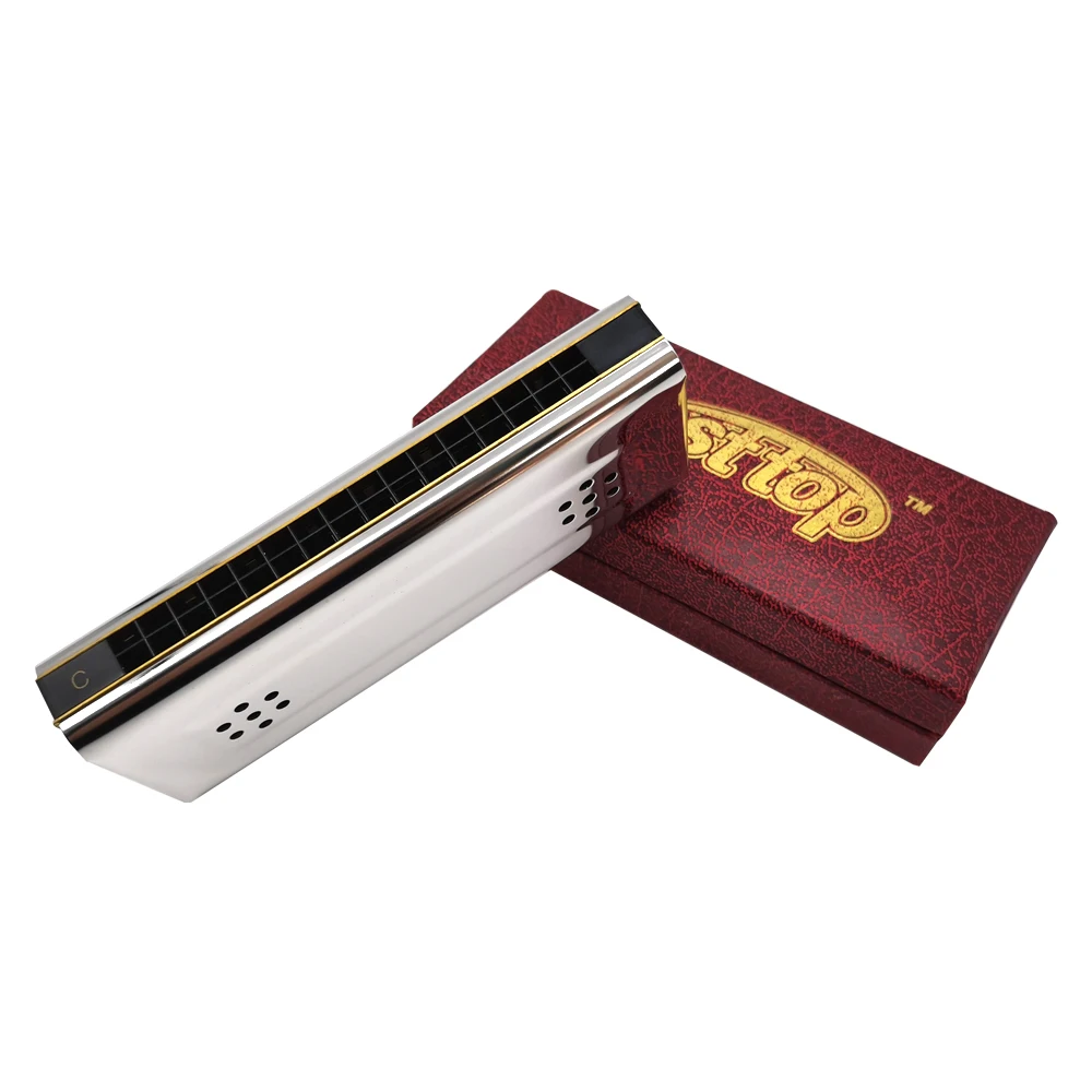 Easttop 10/16/24 Hole C&G Double-sided Harmonica Tremolo