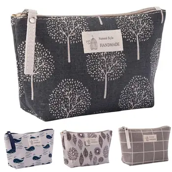 

Portable travel cosmetic bag printing wash bag handbag simple portable cosmetics storage bag