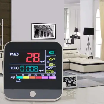 

PM2.5 Formaldehyde Detector Air Quality Monitor Dust Sensor LCD Pollution Tester G92B