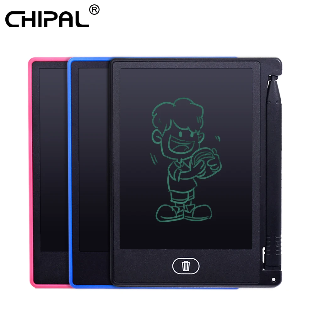 CHIPAL 4 4-дюймовый цифровой ЖК-планшет графический планшет электронный почерк