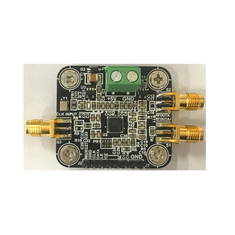

ADF4351 local oscillator source module 35M-4400M output frequency +5V power supply synthesizer phase-locked loop