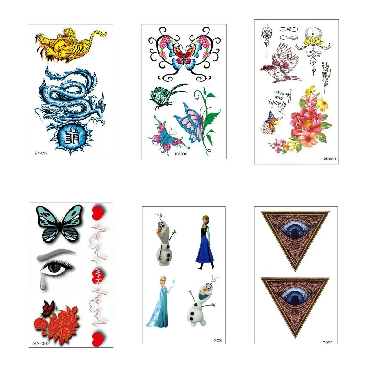 

Transfer Tattoo Stickers Sticker Temporary Tatoo Waterproof Tatu Cool Tattoos For Hand Tatto Chest Body Fake Tattos Arm