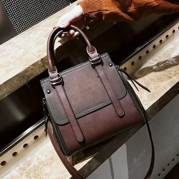 

2019 New Style Bucket Bag Fashionable Handbag, Single-shoulder Bag Women Leather Handbags