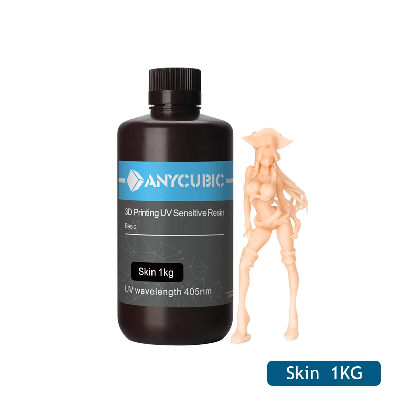 ANYCUBIC 405nm UV Resin for LCD 3D Printer Quick Curing UV Sensitive Resin Liquid Printing Materials for Photon Mono X M3 Max plastic used in 3d printing 3D Printing Materials