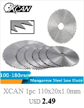 XCAN 1 шт. 85 мм Диаметр 10/15 мм 80 зубы Электрический HSS мини циркулярная пила Лезвие Мощность Инструменты Аксессуары для древесины/режущий диск для металла