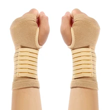 

2 Pcs Elasticity Wrist Bandage Support Outdoor Carpal Tunnel Sports Safety Sportswear Arthritis Band Belt Hand Brace Accessories