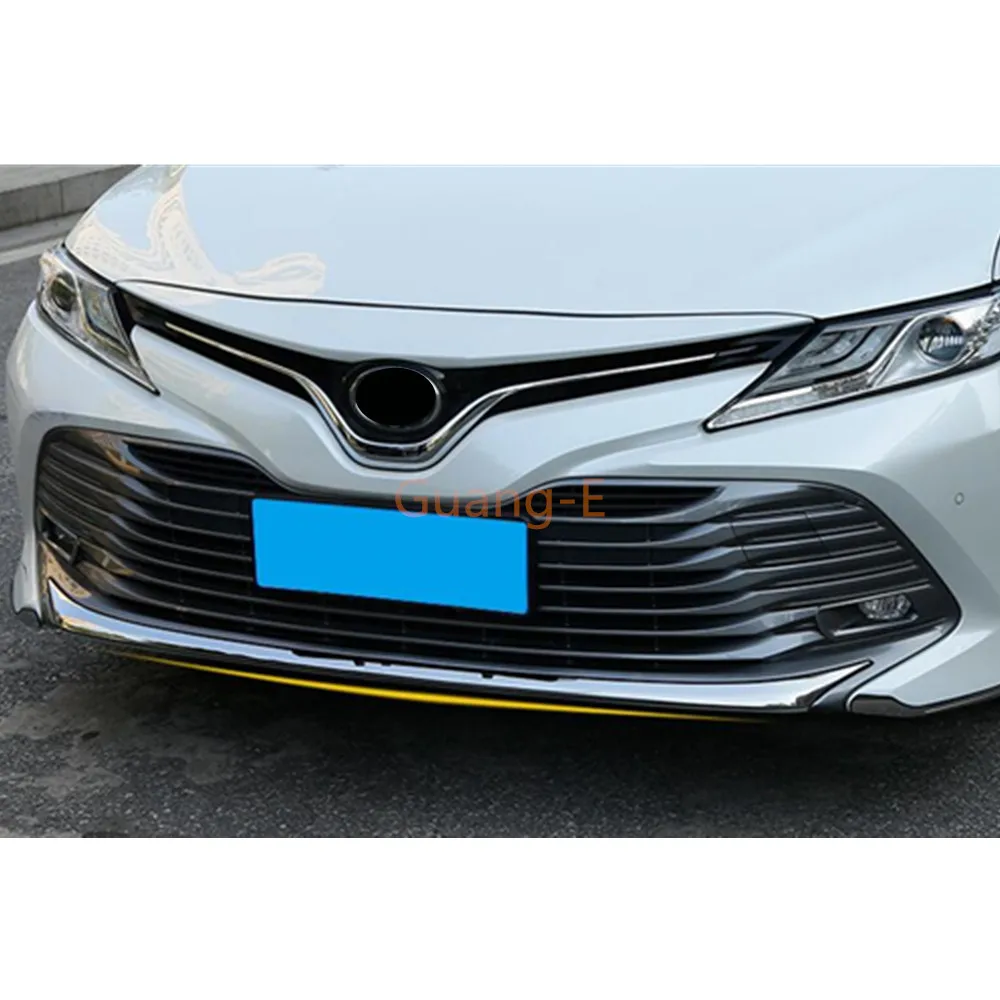 Для Toyota New Camry XV70 2017 2018 2019 2020 автомобильный бампер двигателя ABS Хромированная
