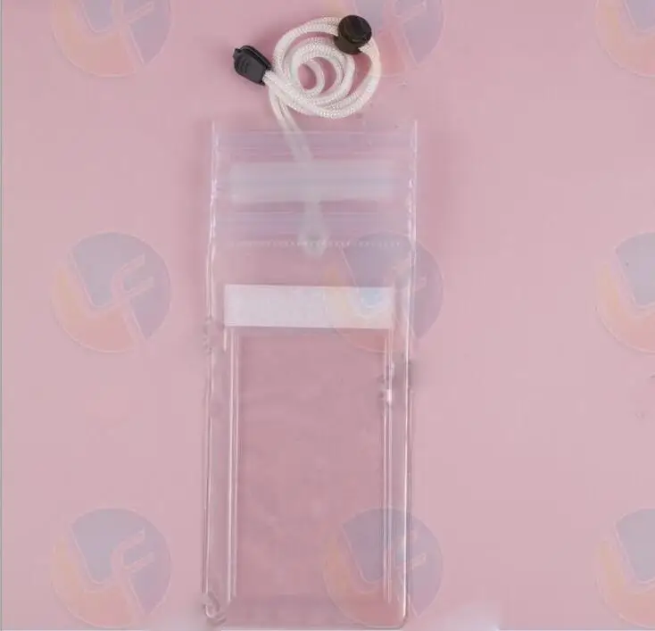 Waterproof Cellphone Bag PVC Transparent Waterproof Cover Velcro Sports Swimming Diving Rafting Surfing Outdoor Bag