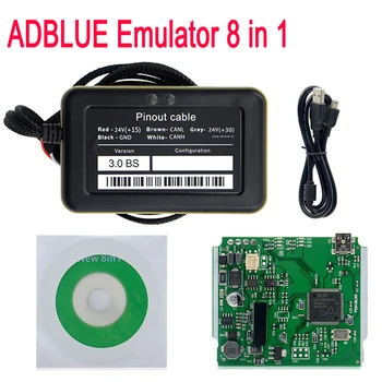 

Support Euro 6 Professional Adblue 8in1 8 In 1 AdBlue Emulator V3.0 with NOx Sensor Adblue Emulator 8in1 Truck Diagnostic Tool