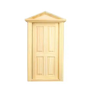 

RCtown Mini 4 Lattice Door Furniture Modeling Toy for 1:12 Doll House