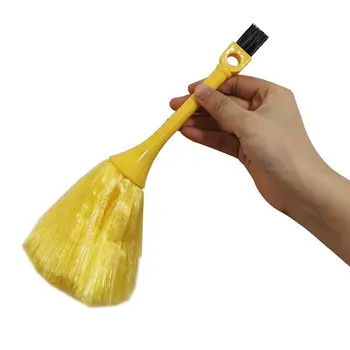 

1 Pcs Double-headed Car Interior Brush Long Soft Hair Car Crevice Brush Special Brush For Air Conditioning Air Outlet